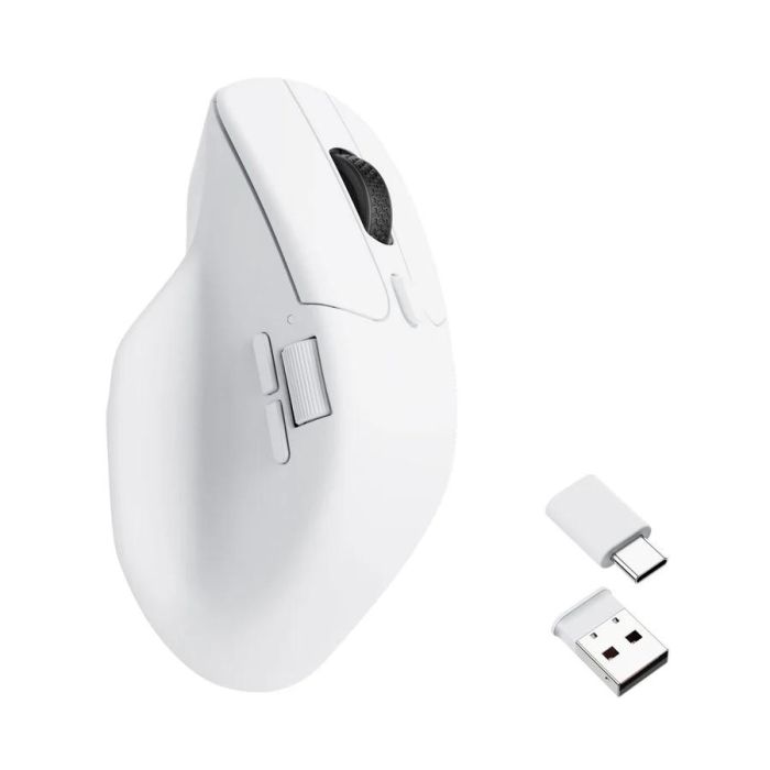 Мышь Keychron M6 BT/WL/USB-A/USB-C, білий