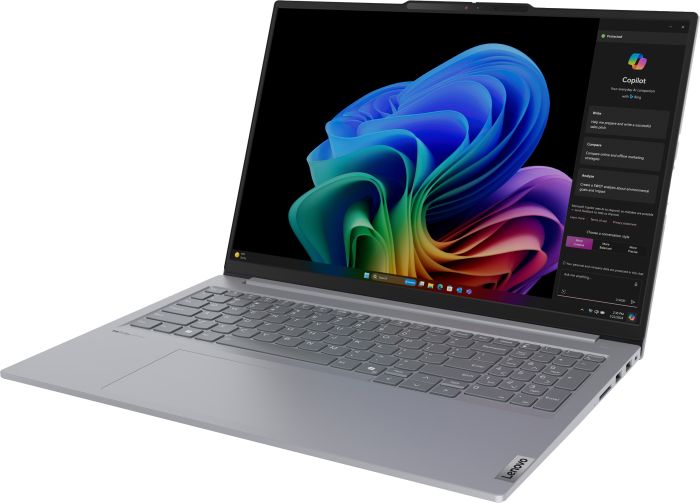 Ноутбук Lenovo ThinkBook 16-G7 16" WUXGA IPS AG, Snapdragon X Plus X1P-42-100, 16GB, F512GB, UMA, Win11P, серый