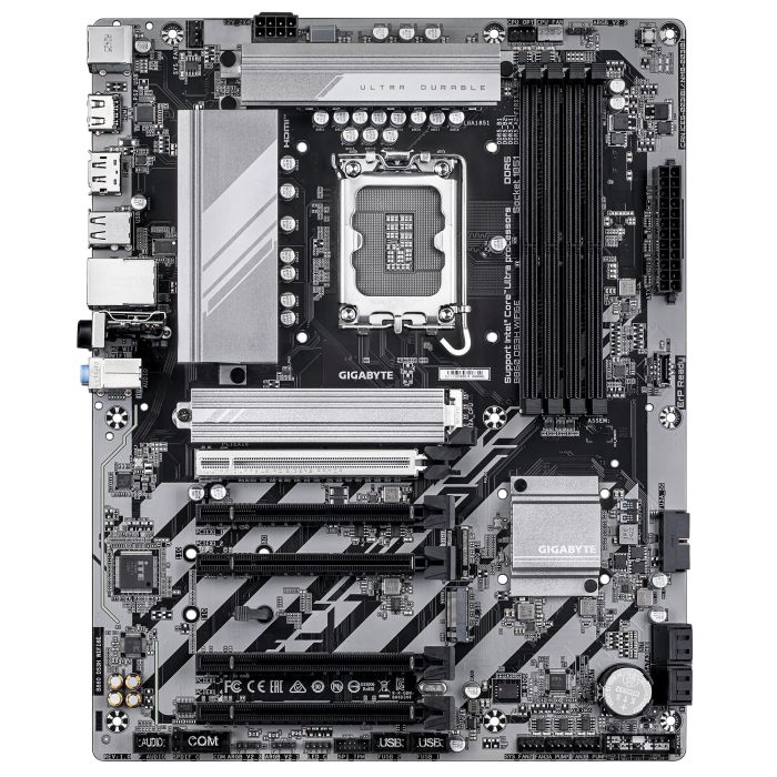 GIGABYTE Motherboard B860 DS3H WIFI6E sAM5 B860 4xDDR5 M.2 Wi-Fi BT HDMI DP ATX