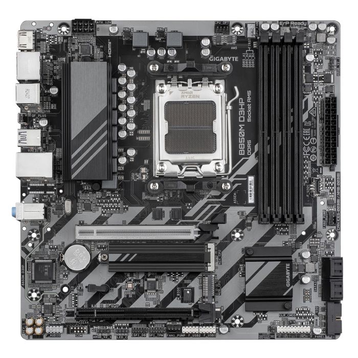 GIGABYTE Motherborard B850M D3HP sAM5 B850 4xDDR5 M.2 HDMI DP mATX