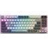 Клавиатура механическая MSI FORGE GK600 TKL W SKY UA 104key, mechanical Linear, USB-A, Wireless, Bluetooth, EN/UKR/RU, RGB, белый