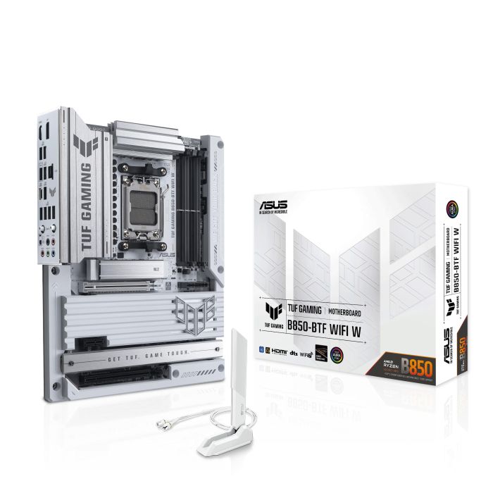 ASUS Motherboard TUF GAMING B850-BTF WIFI W sAM5 B850 4xDDR5 M.2 HDMI DP WiFi BT ATX BTF