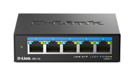 Комутатор   5x2.5GE, Некерований D-Link DMS-105