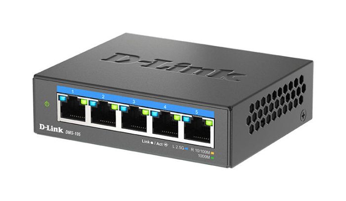 Switch  5x2.5GE Unmanaged D-Link DMS-105