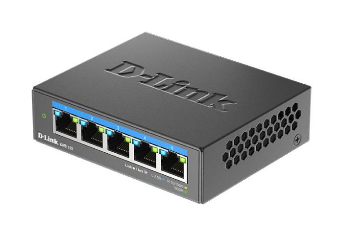 Switch  5x2.5GE Unmanaged D-Link DMS-105