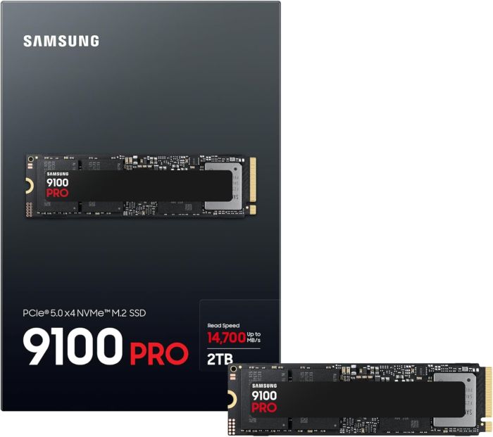 Накопичувач SSD Samsung M.2 2TB PCIe 5.0 9100PRO