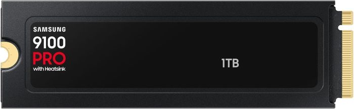 SSD Samsung  M.2 1TB PCIe 5.0 9100PRO + Heatsink