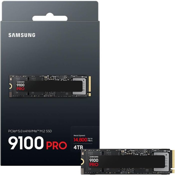 Накопичувач SSD Samsung M.2 4TB PCIe 5.0 9100PRO