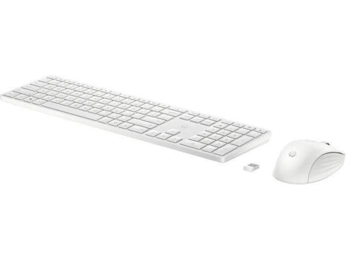 HP Combo keyboard and mouse НР 650, WL, EN/UK, white