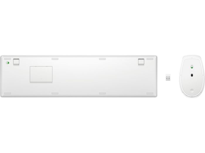HP Combo keyboard and mouse НР 650, WL, EN/UK, white