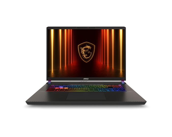 MSI Notebook Vector 17 HX AI A2XWHG-044XUA 17" QHD+, Intel U9-275HX, 32GB, F2TB, NVD5070TI-12, DOS, чорний