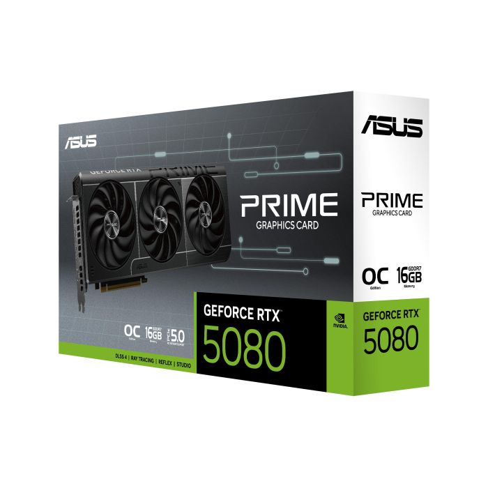 Видеокарта ASUS GeForce RTX 5080 16GB GDDR7 OC PRIME-RTX5080-O16G