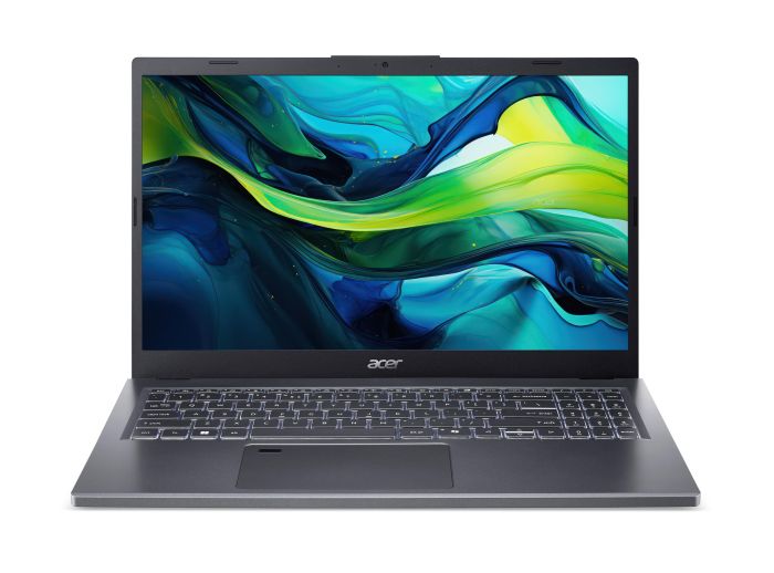 Ноутбук Acer Aspire 15 A15-51M 15.6" FHD IPS, Intel i5-13420H, 32GB, F1TB, UMA, Lin, серый