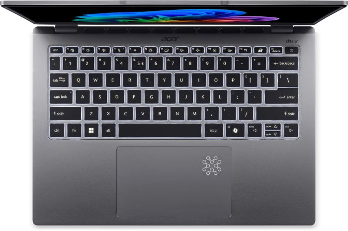 Acer Notebook Swift Go 14 SFG14-64 14" WUXGA OLED, AMD R7-350, 32GB, F1TB, UMA, Win11, silver