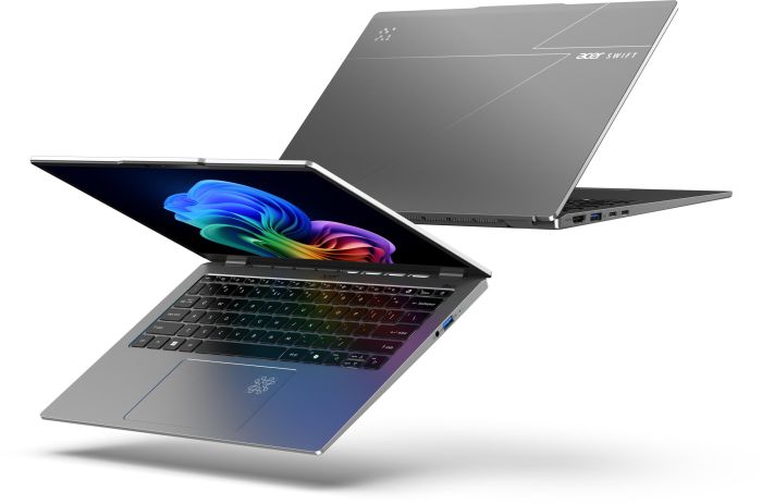 Ноутбук Acer Swift Go 14 SFG14-64 14" WUXGA OLED, AMD R5-340, 16GB, F512GB, UMA, Win11, серебристый
