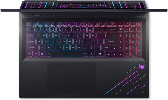 Ноутбук Acer Predator Helios 18 PH18-73 18" WQXGA IPS, Intel U9-275HX, 64GB, F2TB, NVD5080-16, Lin, чорний