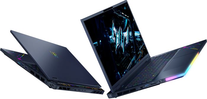 Ноутбук Acer Predator Helios 18 PH18-73 18" WQXGA IPS, Intel U9-275HX, 64GB, F2TB, NVD5080-16, Lin, чорний