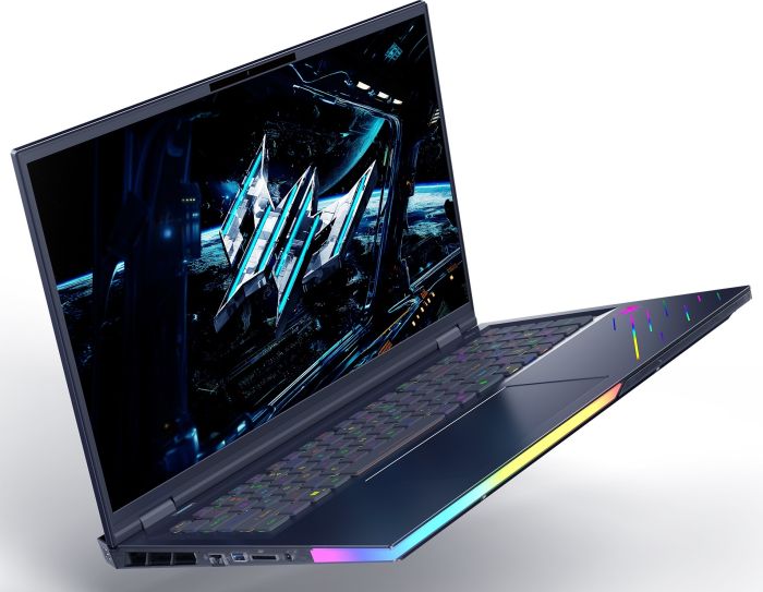 Ноутбук Acer Predator Helios 18 PH18-73 18" WQXGA IPS, Intel U9-275HX, 64GB, F2TB, NVD5080-16, Lin, чорний