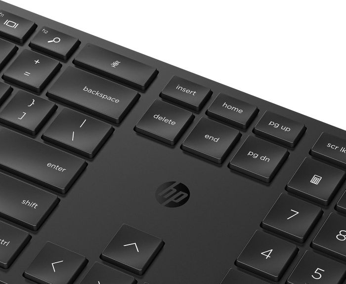 HP Combo keyboard and mouse НР 650, WL, EN/UK, black