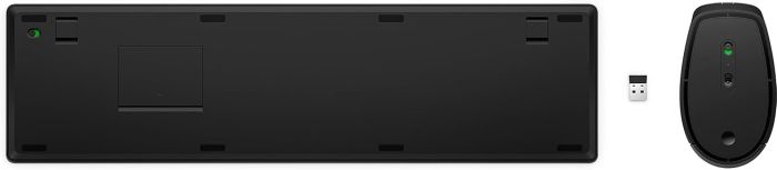 HP Combo keyboard and mouse НР 650, WL, EN/UK, black