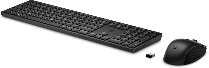 HP Combo keyboard and mouse НР 650, WL, EN/UK, black