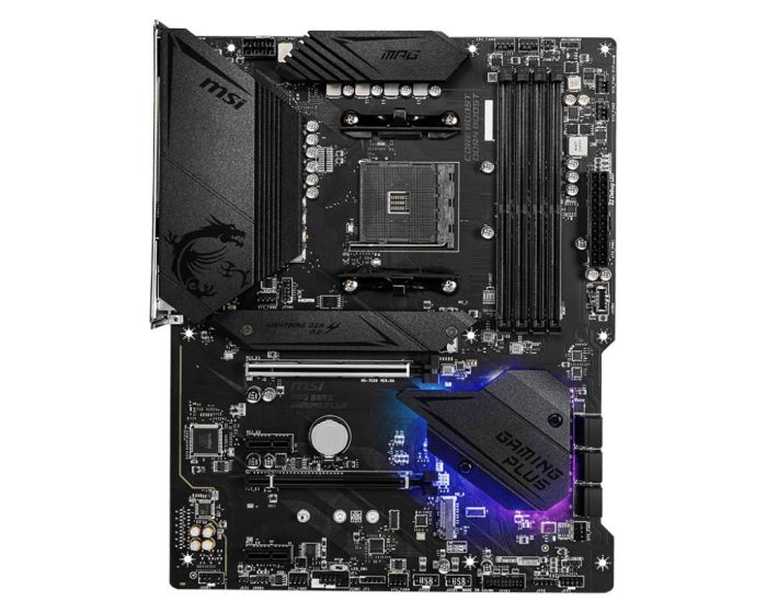 MSI Motherboard MPG B550 GAMING PLUS sAM4 B550 4xDDR4 HDMI DP ATX
