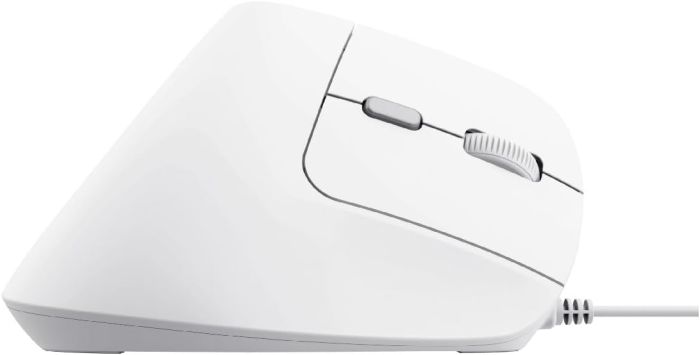 Мышь Trust Bayo 2 Ergonomic, USB-A, біла