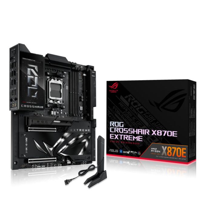 Материнcкая плата ASUS ROG CROSSHAIR X870E EXTREME sAM5 X870E 4xDDR5 M.2 USB Type-C HDMI WiFi BT EATX