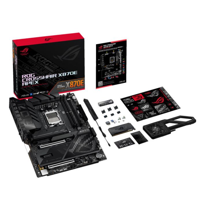 ASUS Motherboard ROG CROSSHAIR X870E APEX sAM5 X870E 2xDDR5 M.2 USB Type-C WiFi BT ATX