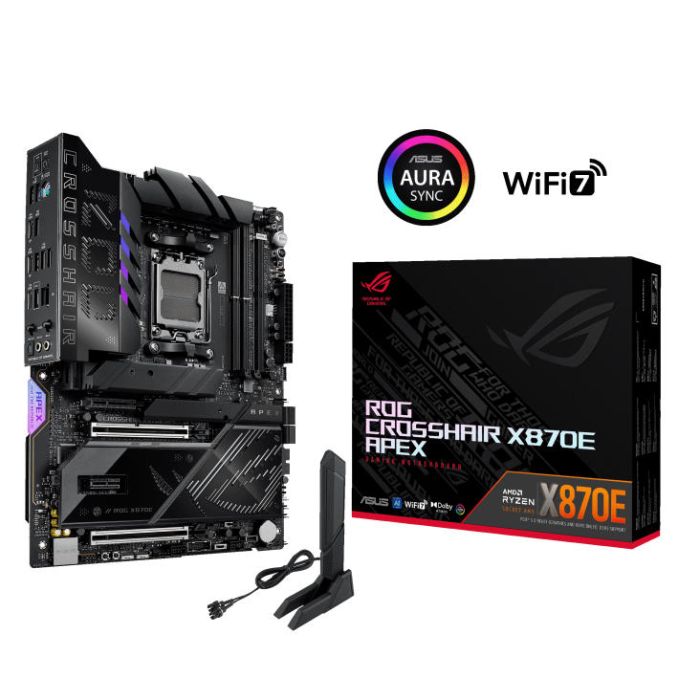 ASUS Motherboard ROG CROSSHAIR X870E APEX sAM5 X870E 2xDDR5 M.2 USB Type-C WiFi BT ATX