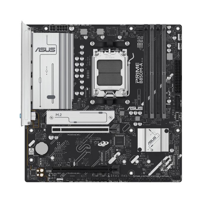 ASUS Motherboard PRIME B850M-A-CSM sAM5 B850 4xDDR5 M.2 HDMI DP mATX