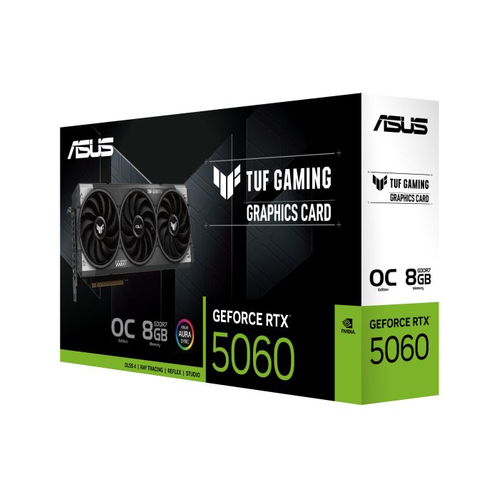 Видеокарта ASUS GeForce RTX 5060 8GB GDDR6 OC TUF-RTX5060-O8G-GAMING