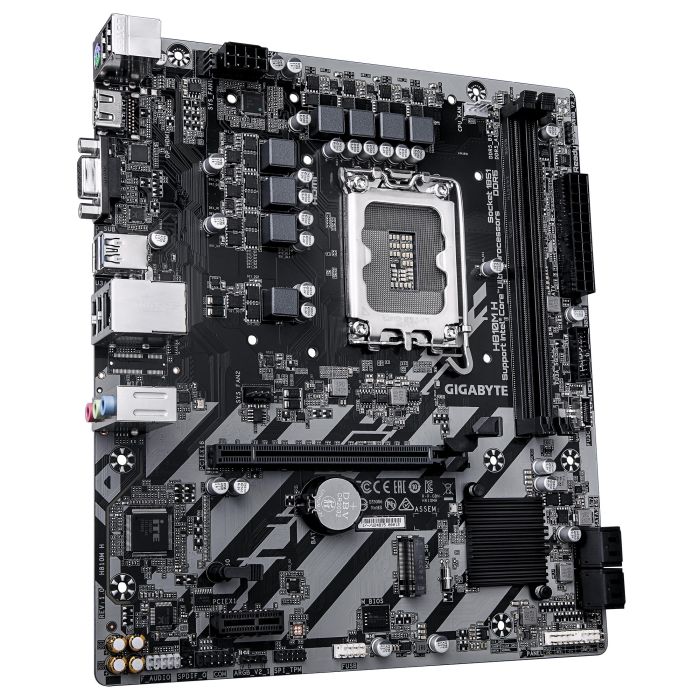 GIGABYTE Motherboard H810M H s1851 H810 2xDDR5 M.2 HDMI D-Sub mATX