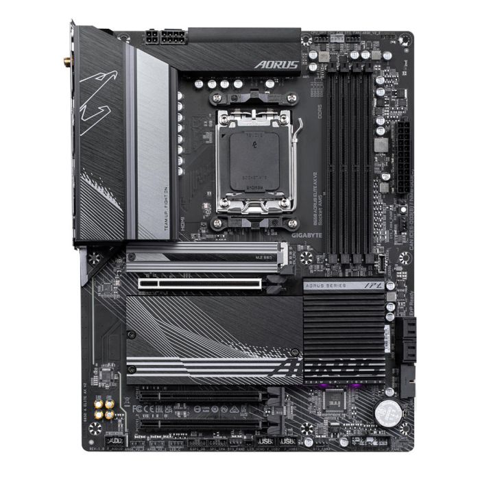 GIGABYTE Motherboard B650 A ELITE AX V2 sAM5 B650 4xDDR5 M.2 Wi-Fi BT HDMI DP ATX