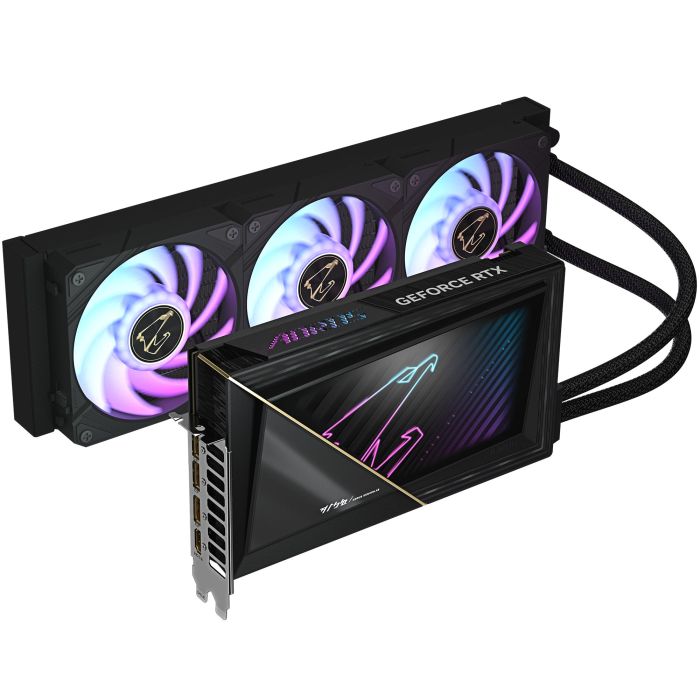 Видеокарта GIGABYTE GeForce RTX 5090 32GB GDDR7 AORUS XTREME WATERFORCE