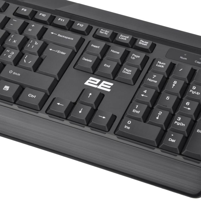 2E Combo keyboard and mouse MK410 WL, EN/UK/RU, black