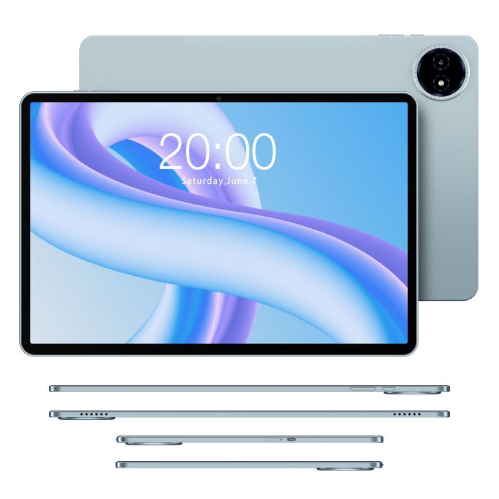 Планшет Teclast M50 Plus 10.1" 6ГБ, 128ГБ, LTE, 7000мА•ч, Android, голубой