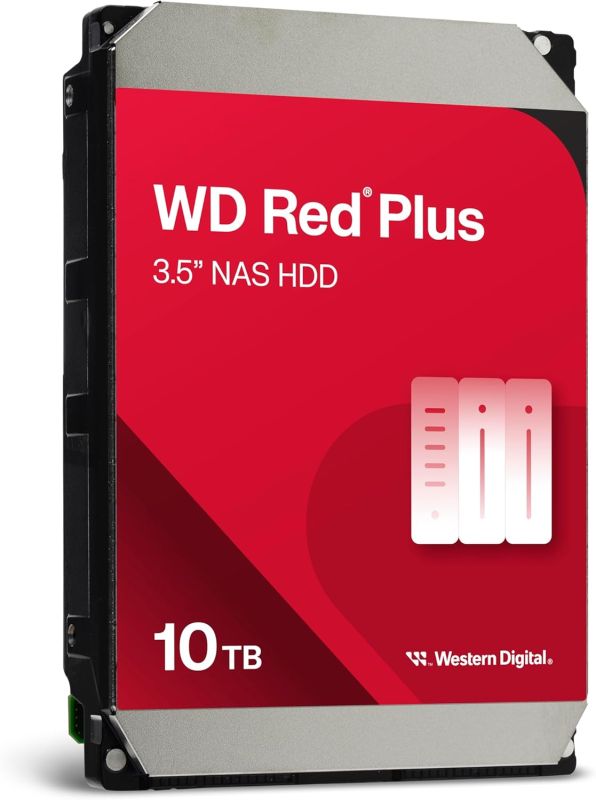 Жесткий диск WD 10TB 3.5" 7200 512MB SATA Red Plus NAS