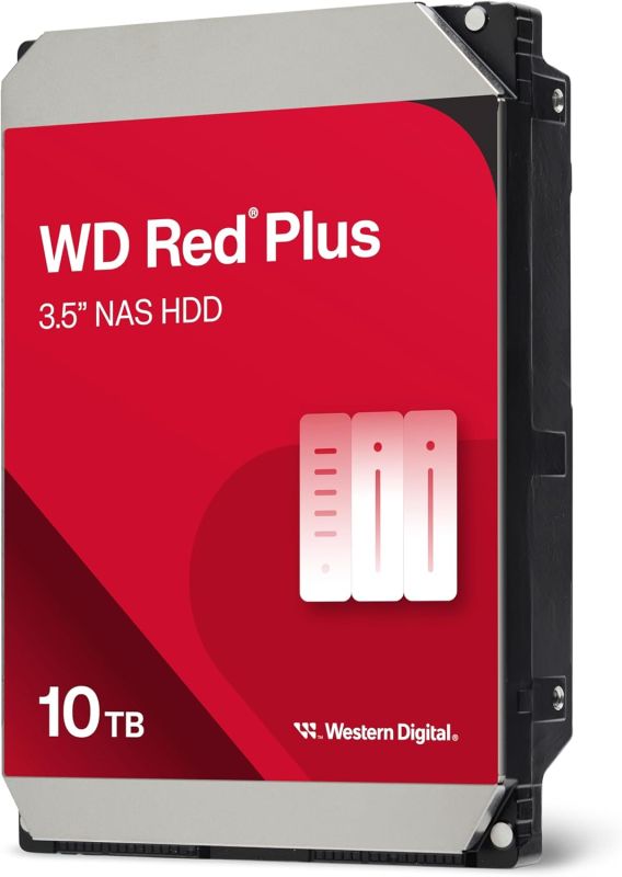 Жесткий диск WD 10TB 3.5" 7200 512MB SATA Red Plus NAS