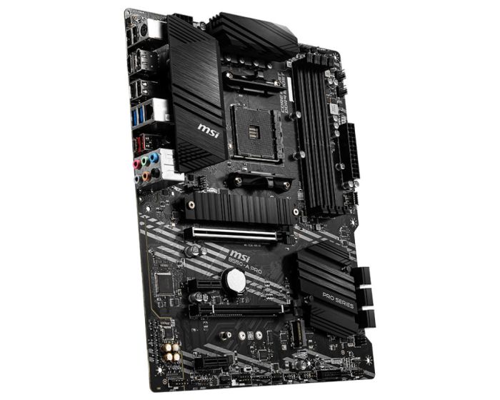 MSI Motherboard B550-A PRO sAM4 B550 4xDDR4 HDMI DP ATX