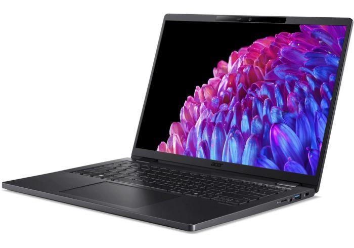 Ноутбук Acer TravelMate TMP614-73 14" 2.8K OLED, Intel U5-125H, 32GB, F1TB, UMA, Win11P, чорний