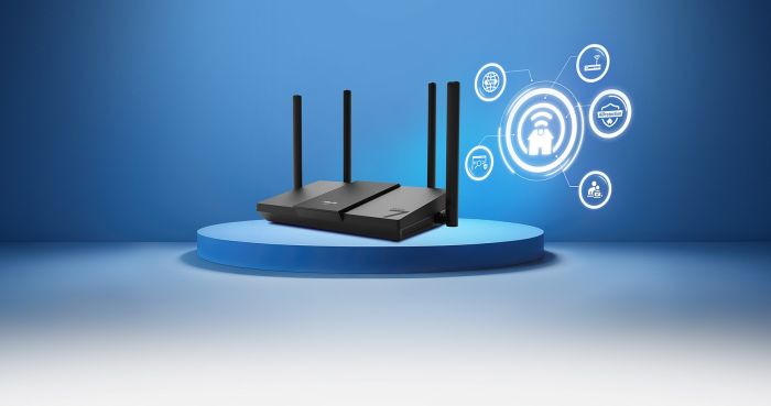 ASUS Router RT-BE50 BE3600  3xGE LAN, 2,5xGE WAN, MESH