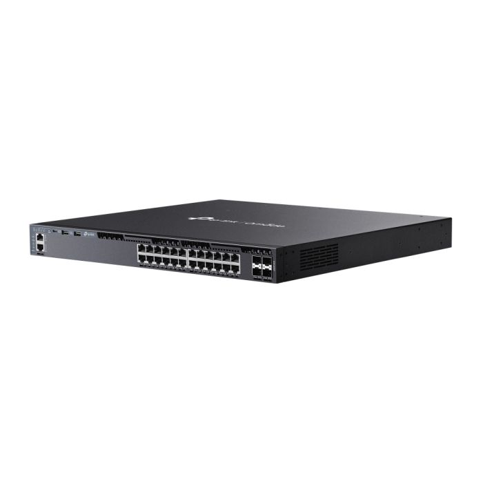 Коммутатор TP-LINK  24xGE (24xPoE), 4xSFP+, 720Вт, Управляемый L3 TP-Link SG6428XHP
