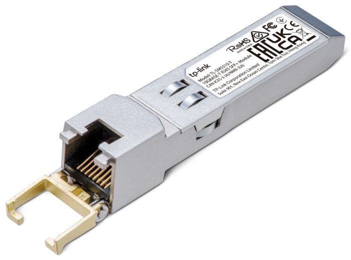 Трансивер SFP+ TP-LINK  10GBASE-T, 30-100m, 10GE TP-Link SM5310-T