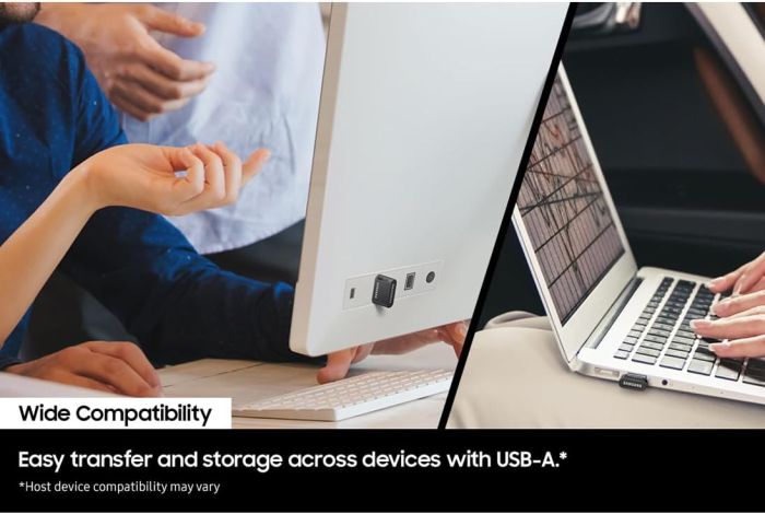 Накопичувач Samsung 512GB USB 3.1 Type-A Fit Plus