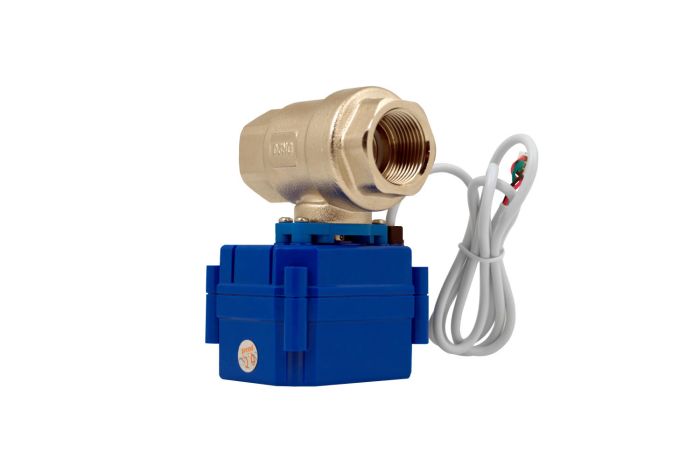 Комплект запобігання затопленню U-Prox Valve DN20, 3/4", автономне живлення від батарей CR123A, автоматичний прогон раз на тиждень