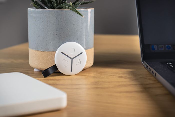 Брелок U-Prox Keyfob White, 3 кнопки, бездротовий, білий