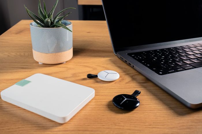 Брелок U-Prox Keyfob White, 3 кнопки, бездротовий, білий