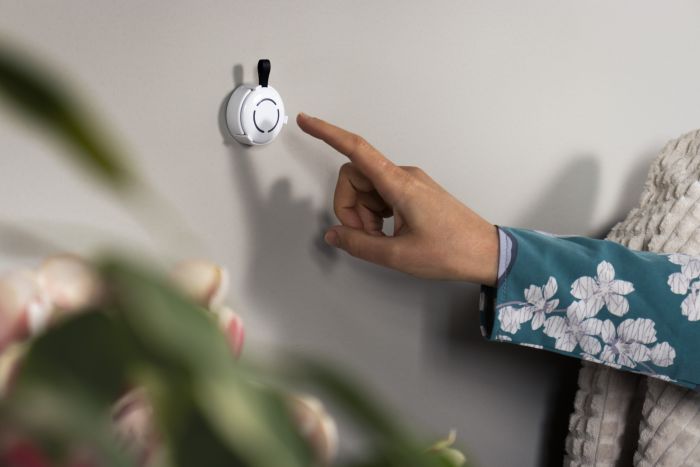 Бездротова тривожна кнопка U-Prox Button, бездротовий, білий