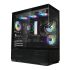 Zalman PC case Chronix without PSU, 1xUSB3.0, 1xUSB2.0, 1x Type C, 2x120mm ARGB Reverse,  1x120mm ARGB, VGA 410mm, LCS ready, TG Side/Front Panel, ATX, black
